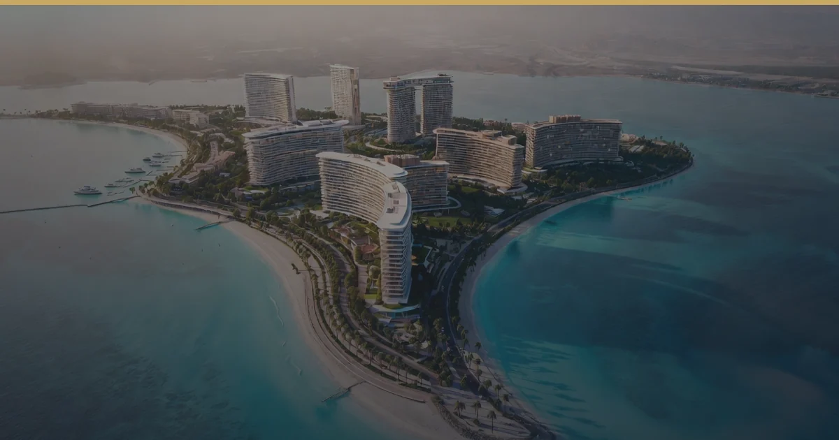 أفق Wynn Al Marjan Island على مسار رحلة الغروب في رأس الخيمة